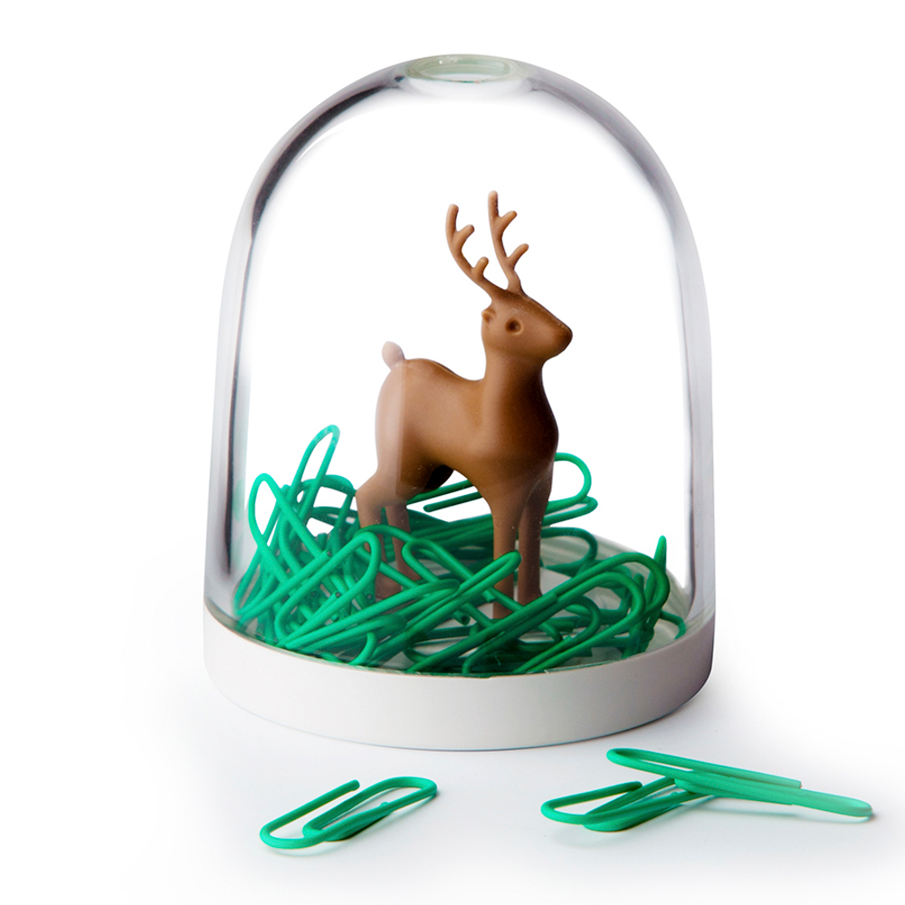 Держатель для скрепок Qualy Deer in the forest
