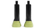Bottega Veneta Tire Chelsea Boots Women"s Black Green