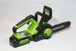 Пила цепная аккумуляторная GREENWORKS 24 V с акб и з/у   2007707UB