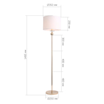 SL1405.205.01 Светильник напольный ELEGANCE E27 1х40W
