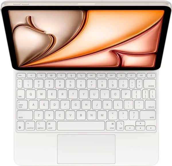 Клавиатура Apple Magic Keyboard для iPad Air 13" Белый | White (MDFW4LL/A), Русская гравировка