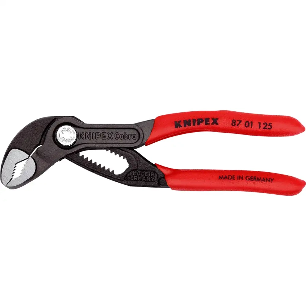 Клещи трубные Cobra® черненая 125 мм Knipex 87 01 125
