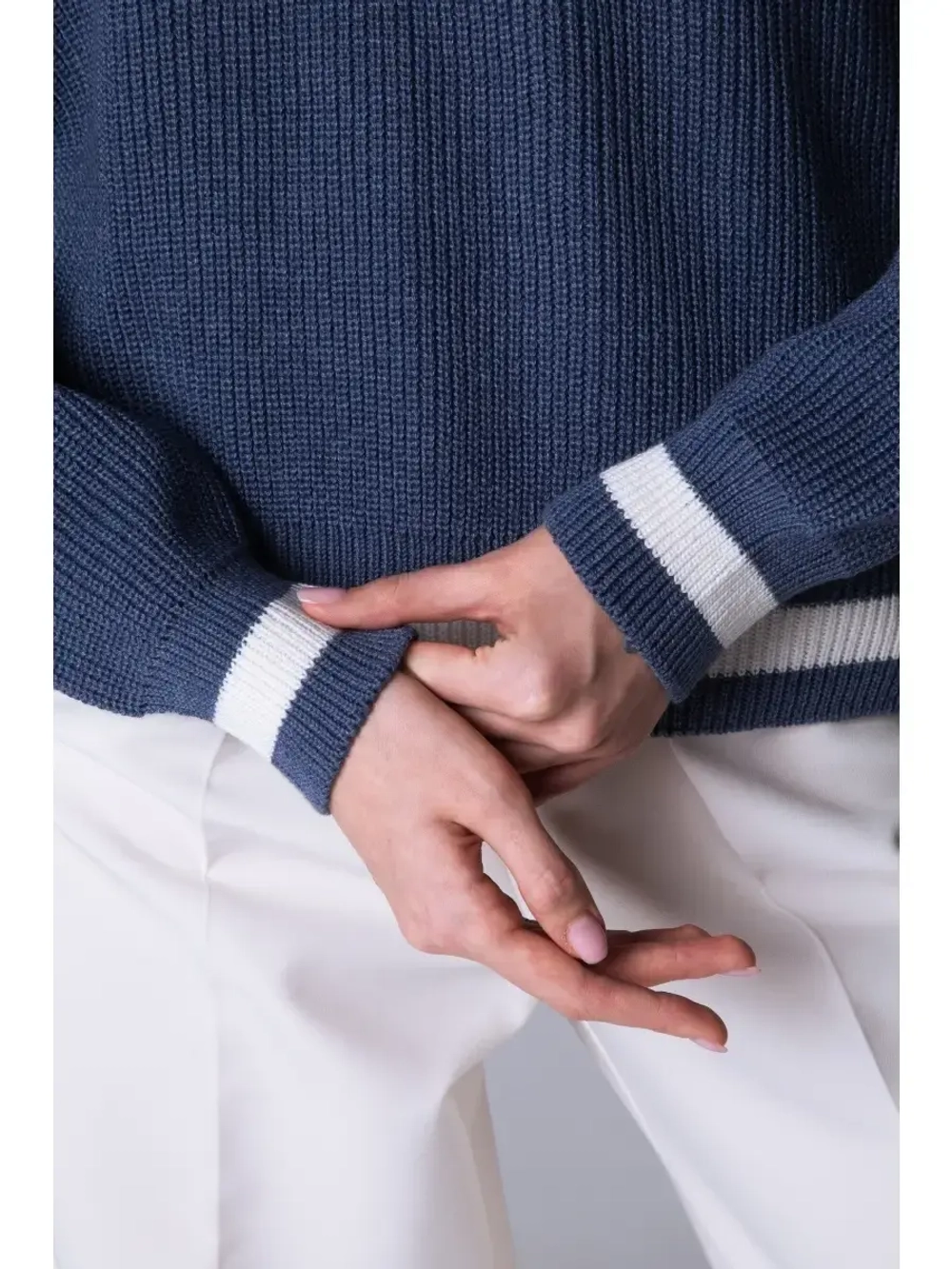 Джемпер теплый OVERSIZE