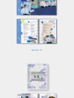 Альбом TWS - SPARKLING BLUE 1st Mini Album RANDOM Version