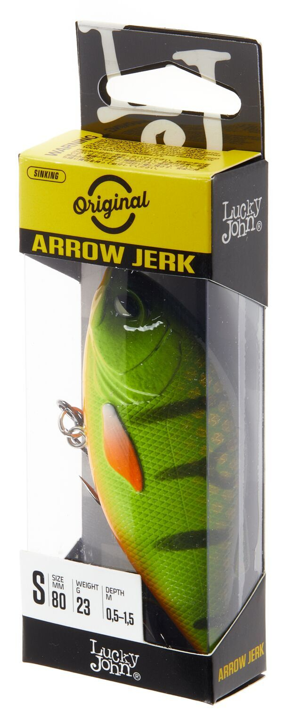 Воблер тонущ. LJ Original ARROW JERK S 08.00/032