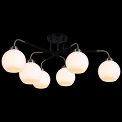 Потолочная люстра  IL0252-6CSQ-79 BK AB ILLUMICO
