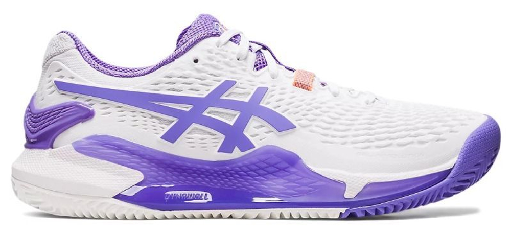 Женские Кроссовки теннисные Asics Gel-Resolution 9 Clay - белый