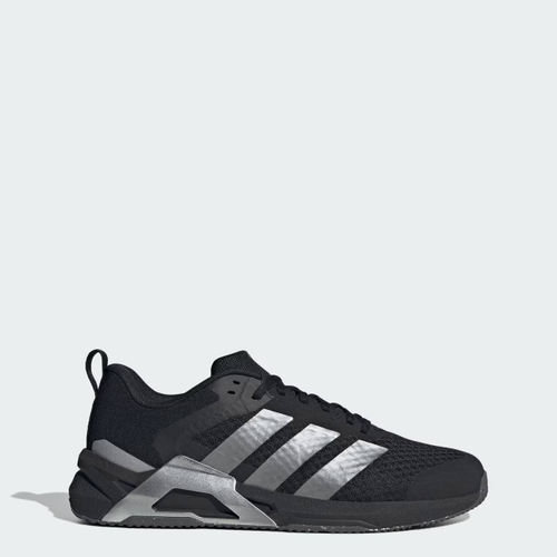 Кроссовки Adidas DROPSET CONTROL (Черно-Серебрянные)