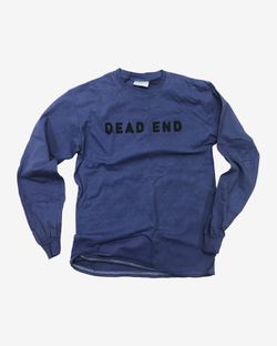 Лонгслив Dead End Синий