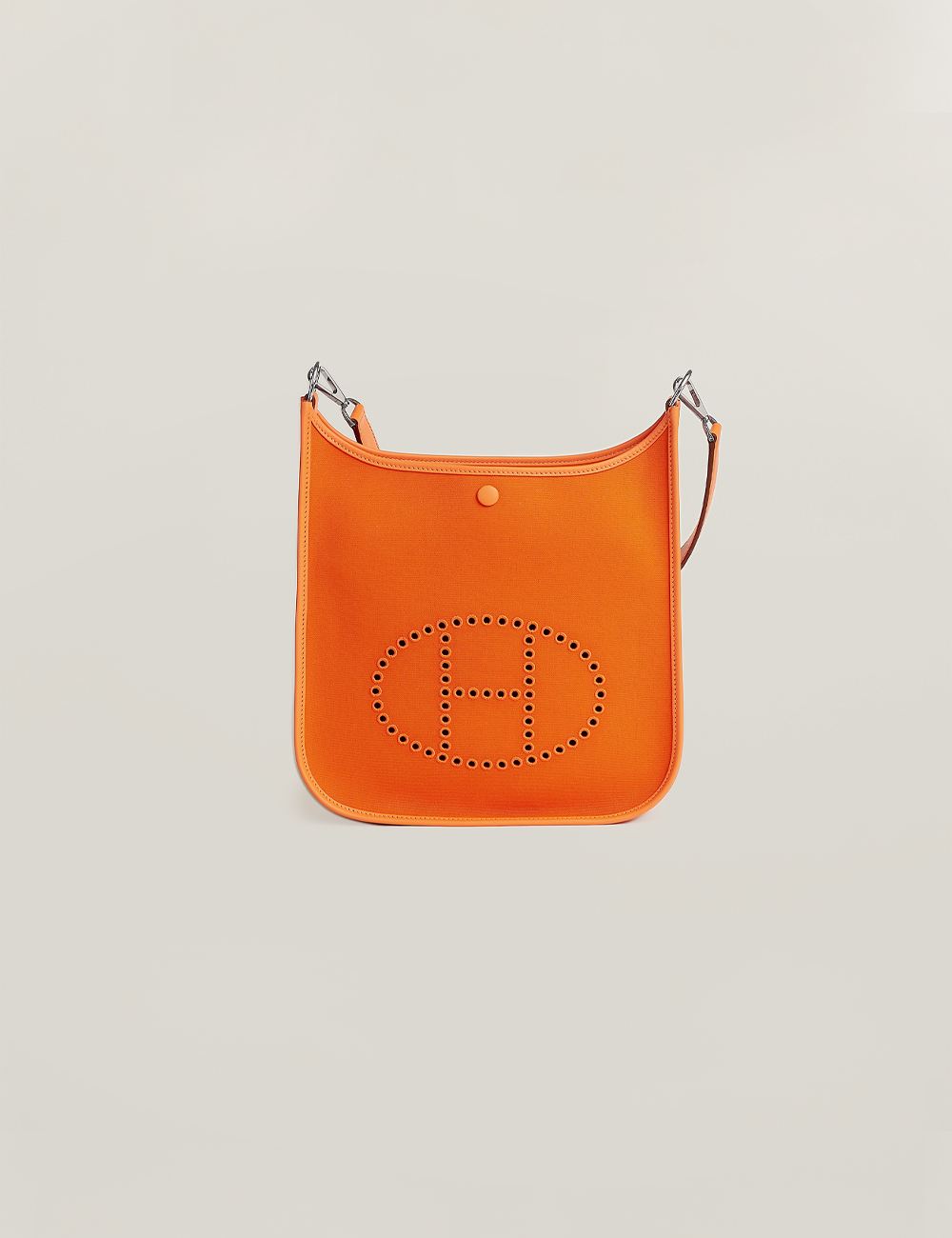 Сумка Hermes Evelyne 29 "jaune d'or / orange minium"