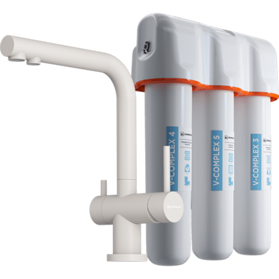 Смеситель для кухни Omoikiri Nagano-PA-P + Pure drop Lite