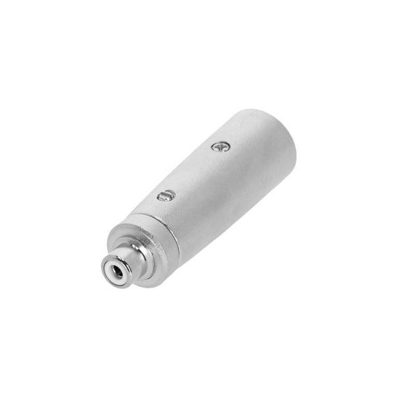 Adam Hall K4ARF2XM3 - адаптер RCA (F) - XLR (M), металлический