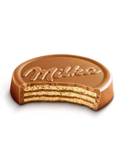 Печенье вафли  в шоколаде Milka Choco Wafer  , 30шт по 30гр.