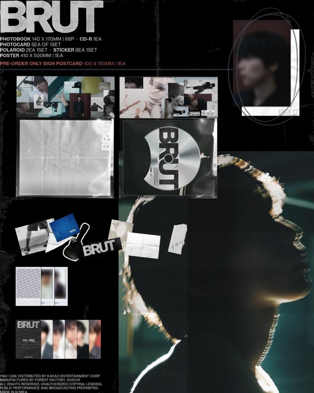 Альбом JEONG SE WOON - BRUT EP Album
