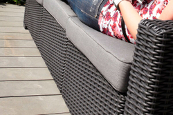 Комплект мебели California 3 Seater Set, серый