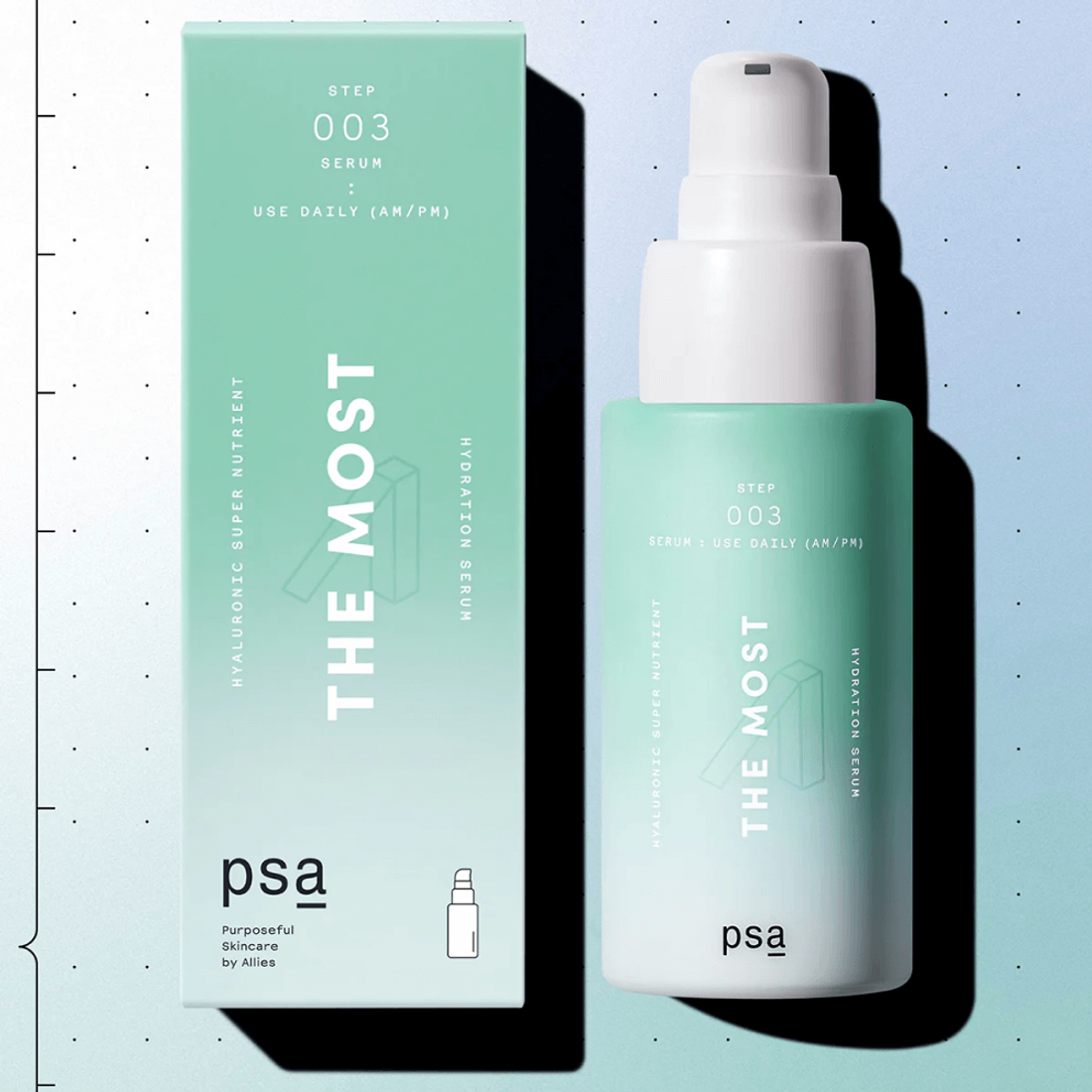 Питательная сыворотка для обезвоженной кожи PSA The Most Hyaluronic Nutrient Hydration Serum 30мл