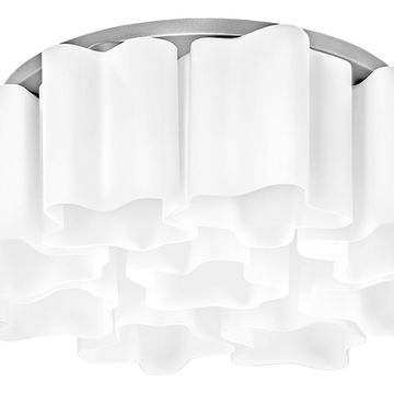 Люстра потолочная 802090 хром/белый Nubi Lightstar