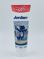 Jordan Junior Детская зубная паста с фтором (1450 ppm) 6-12 лет, фруктовый вкус, 75 мл (Швеция)