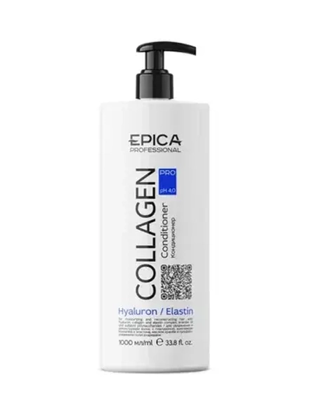EPICA Professional Кондиционер для увлажнения и реконструкции волос, Collagen PRO, 1000 мл
