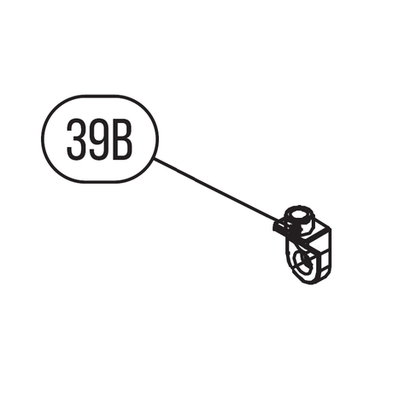 Запчасть №39B для HGSR. Фиксатор ствола