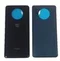 Задняя крышка для OnePlus 7T чёрная глянцевая (Black) со стеклом камеры
