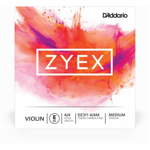 Струна первая (ми) для скрипки D'Addario Zyex 4/4