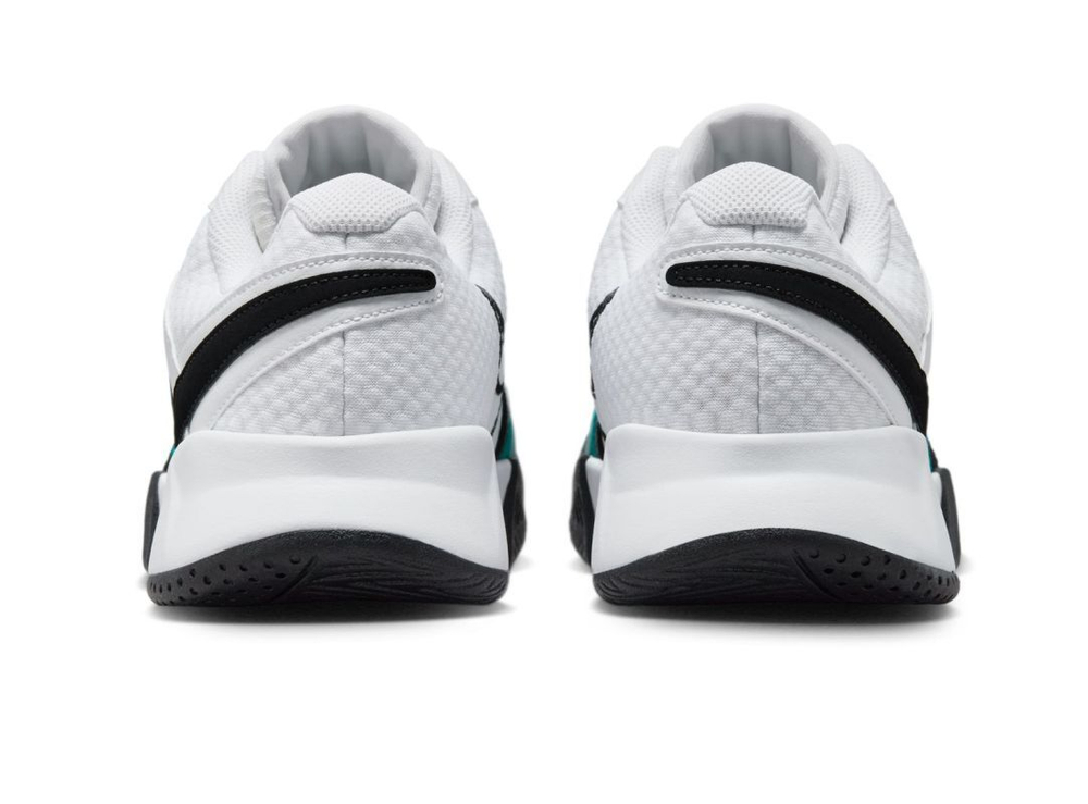 Мужские кроссовки теннисные Nike Court Lite 4 - white/black/radiant emerald