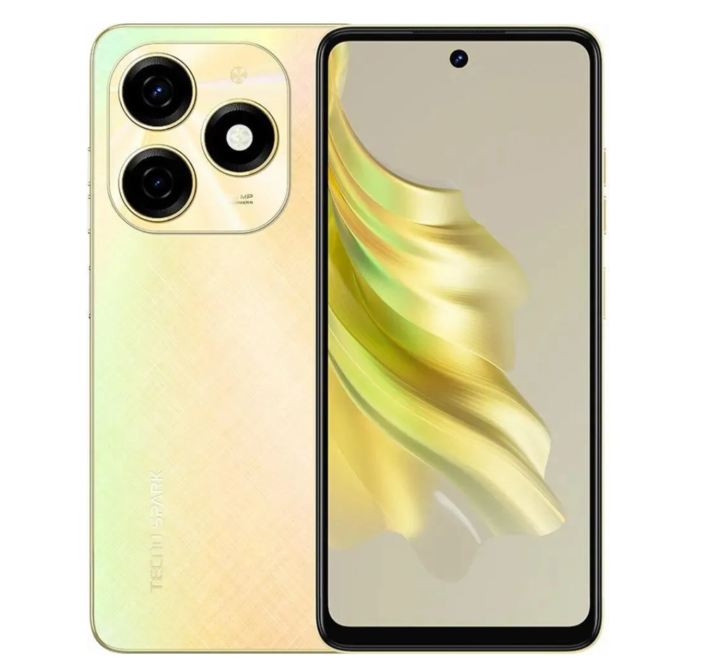 Tecno Spark 20 8/128Gb-Золотой