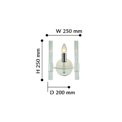 Бра Supreme 2539-1W, 1*E14*40W. ТМ F-Promo