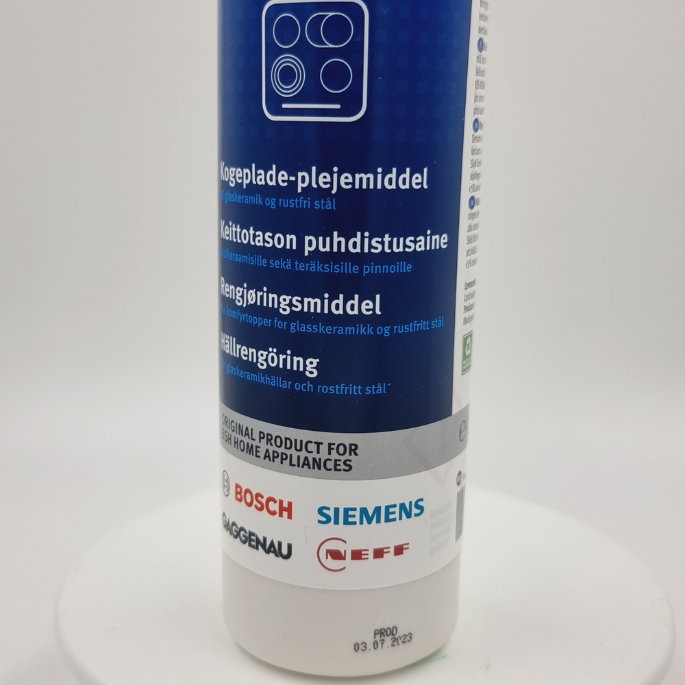 Средство для чистки варочных панелей Bosch Siemens 250 мл (из Финляндии)