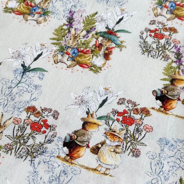 КРОЛИК #4, 100% хлопок Handmade Fabrics 3
