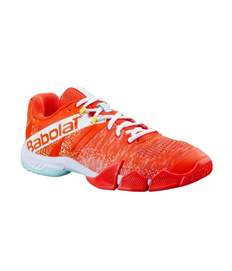 Babolat Movea Мандариновое Танго-Белые Кроссовки
