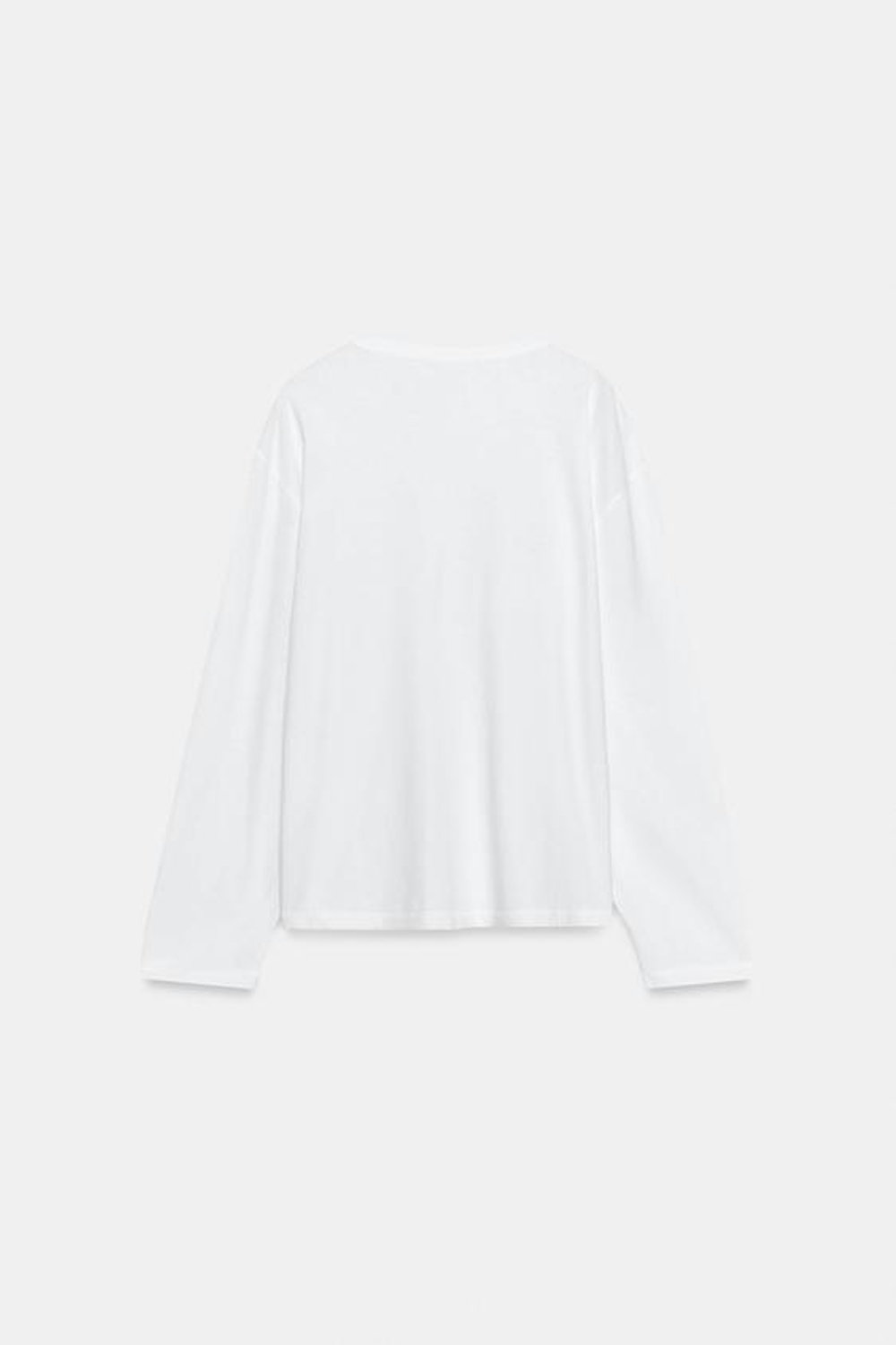 ZARA ФУТБОЛКА ИЗ СМЕСОВОГО ЛЬНА С ВОРОТНИКОМ НА ПУГОВИЦАХ, КЛУБНИЧНЫЙ
