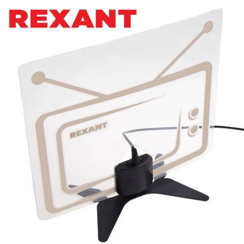Антенна комнатная активная DVB-T2 Ag-719 c USB Rexant 34-0719