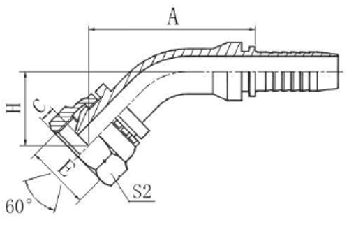 Фитинг DN 20 BSP (Г) 1 (45)