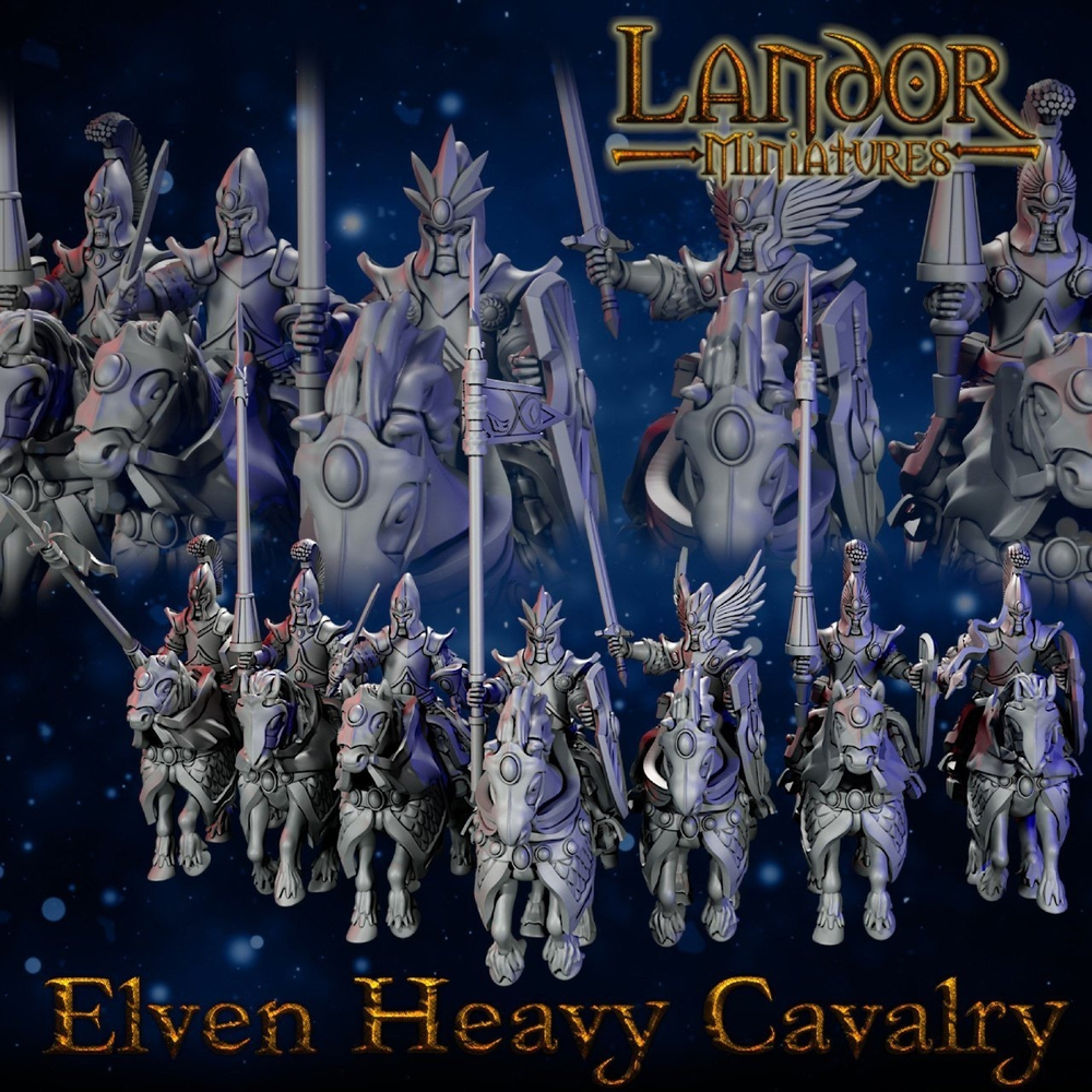 High Elves Defenders Heavy Cavalry
