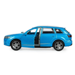 Модель ин. мет. "Audi Q7" 12см, двер, багаж, синий, в коробка Q7-12-BU (Технопарк)
