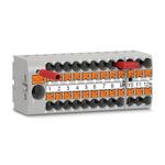 PTFIX 12X2,5-NS35A BN - Распределительный блок 3273164