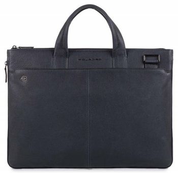 Сумка для ноутбука Piquadro Black Square синяя кожа (CA4021B3/BLU)