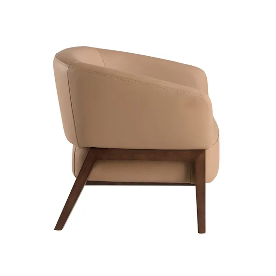 Кресло Angel Cerda 5189 из коричневой кожи