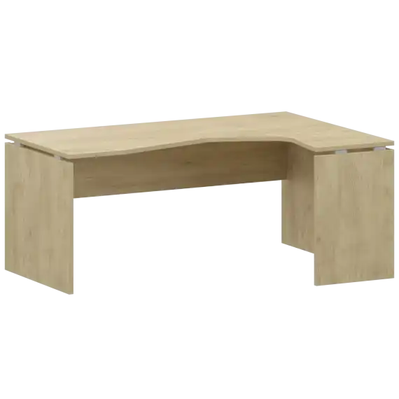 Стол эргономичный правый НТ-060.ПР 1600x1100x750 Аргентум