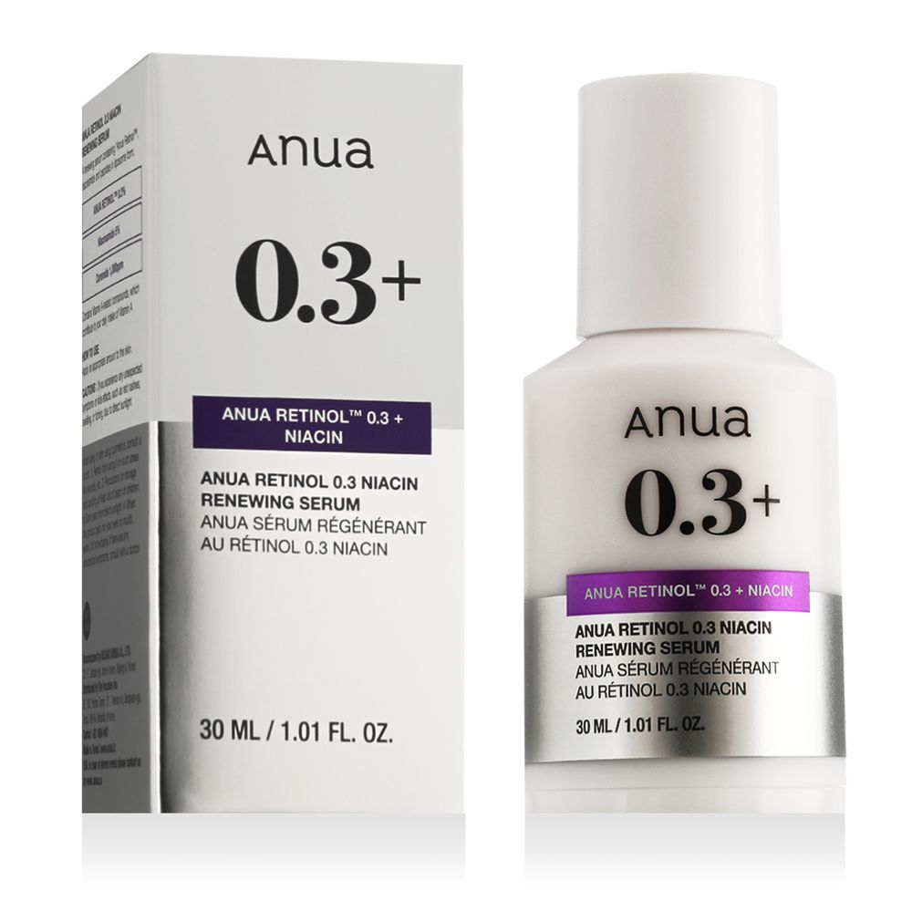 Anua Retinol™ 0.3 + Niacin Renewing Serum 30 ml Anua Retinol™ 0.3 + Niacin Renewing Serum 30 ml