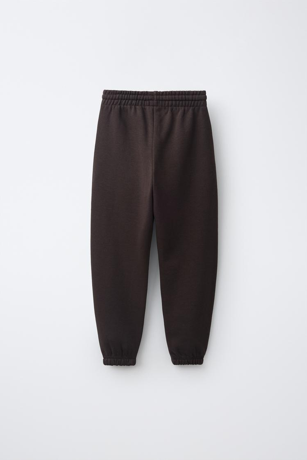 ZARA КОМПЛЕКТ ИЗ ДВУХ БРЮК ИЗ МЯГКОЙ ТКАНИ, СЕРЫЙ МЕЛАНЖ