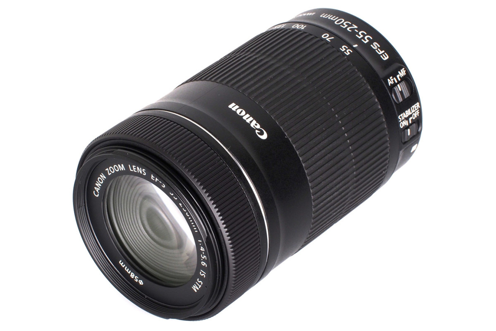 Объектив Canon EF-S 55-250mm f/4-5.6 IS STM