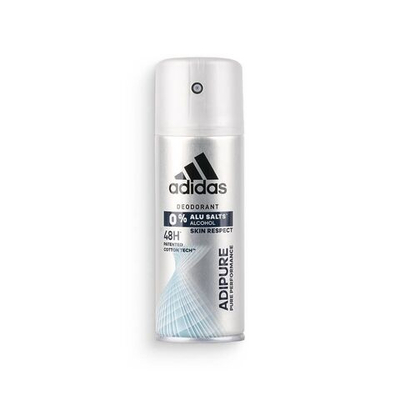 Adidas Дезодорант-спрей Adipure для мужчин 48Н 150 мл (из Финляндии)