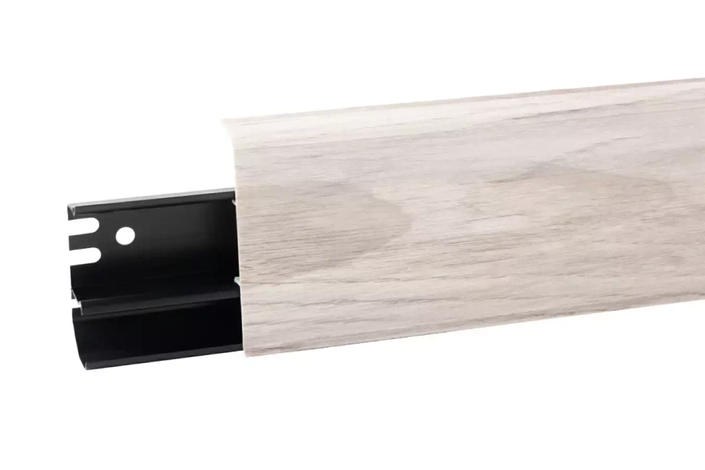 Плинтус ПВХ Aberhof ABF-70 7019 Дуб Онтарио 70x26х2500 мм