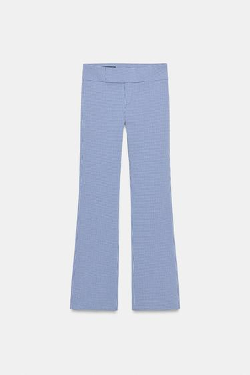 Брюки с раструбом и карнизом - ZARA