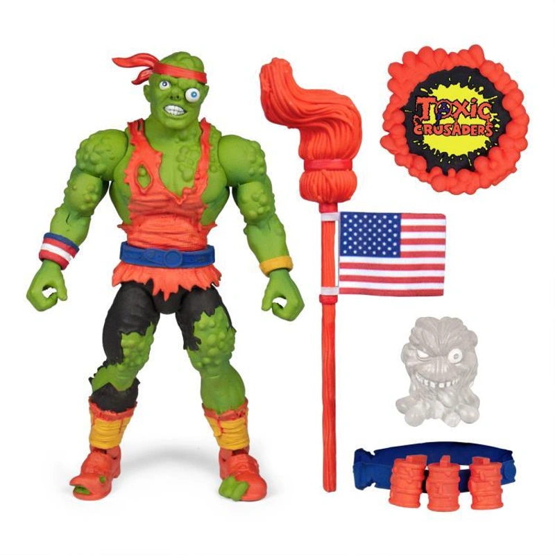 Фигурка Super7 Toxic Crusader Ultimate Figure - Deluxe Toxie
