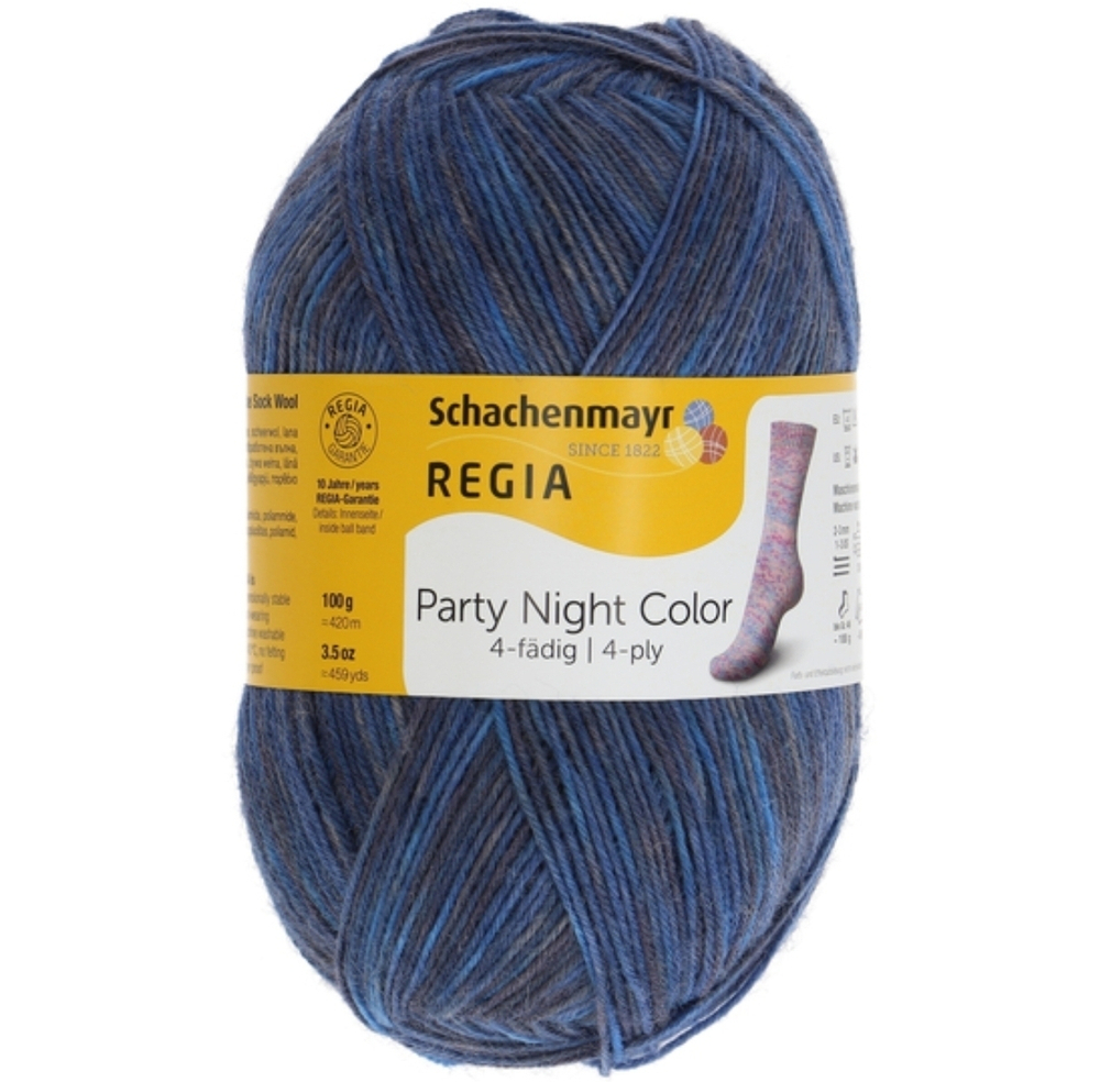 Regia 4-fadig Color (01131/синий меланж)