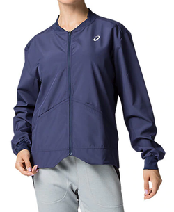 Женская Кофта теннисная Asics Club W Woven Jacket - небесный